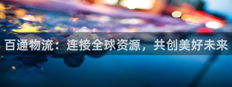 28圈模拟：百通物流：连接全球资源，共创美好未来
