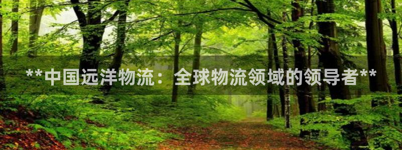 28圈下分了不给钱:**中国远洋物流