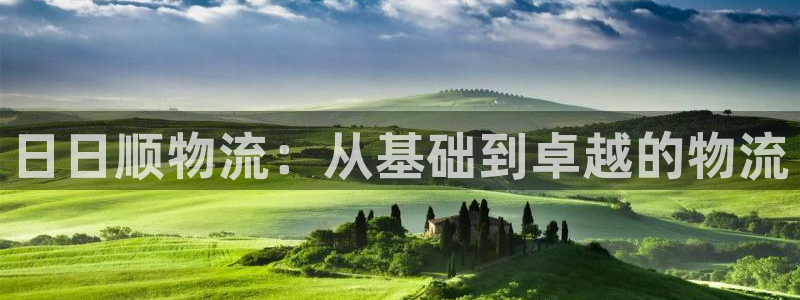 28圈注册账号：日日顺物流：从基础到